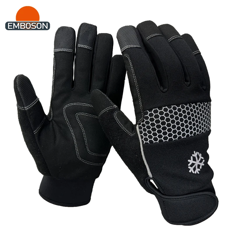 Wholesale Thinsulate Warm Lining Touch Screen Fingers Synthetic Thermal Winter Glove