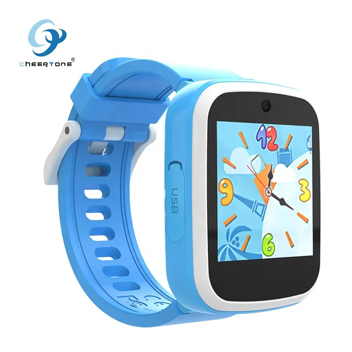 High Quality Private Camera Game Watch With Dual Camera Timer Function Children Kids Smart Watch Type For Gift