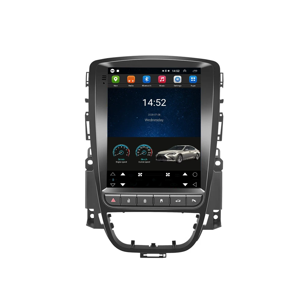 Kirinavi для Opel ASTRA J 2009-2015 Android 11 магнитола DVD мультимедийный видеоплеер Авто Радио Навигация GPS 4G DSP