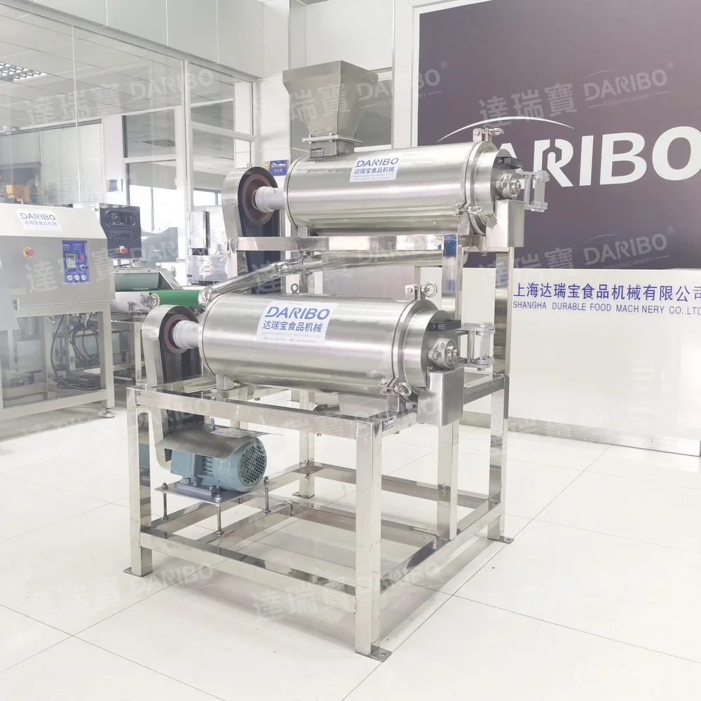 2023 DARIBO Mango Jam Juice Juicer Double Chamber Peach Juicing Equipment for Sale