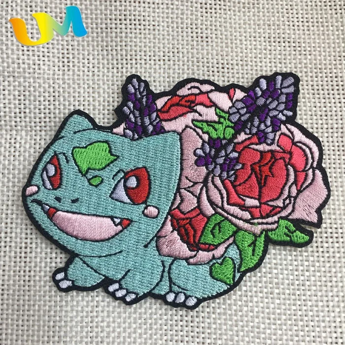 
Personalized Logo Round Shape Patches Custom Iron On Embroidery Patch For Clothing 