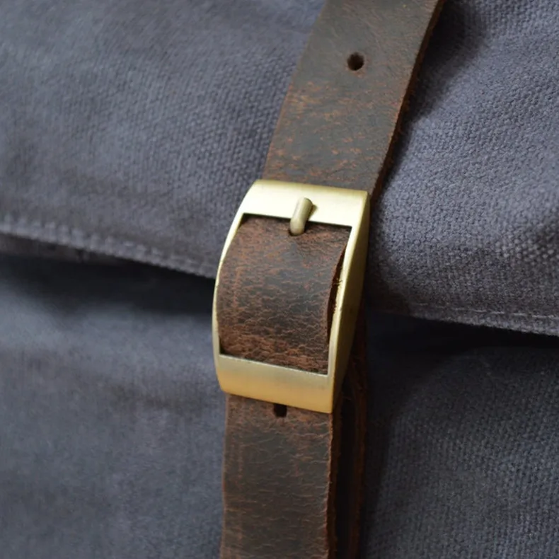 with Outside Pocket Shoulder Soft Sublimation For School Kids Women Thermal Cooler Tote Waxed Canvas Lunch Bag