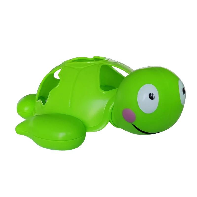 Plastic Bathroom Toys ABS PP Cognitive Animal Turtle Tortoise Crab Floating Baby Bath Toy Set