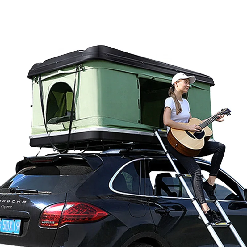 Hard Shell Car Roof Top Tent Folding Camping Truck Rooftop Tent for SUV Roof Tent Top Hard Shell