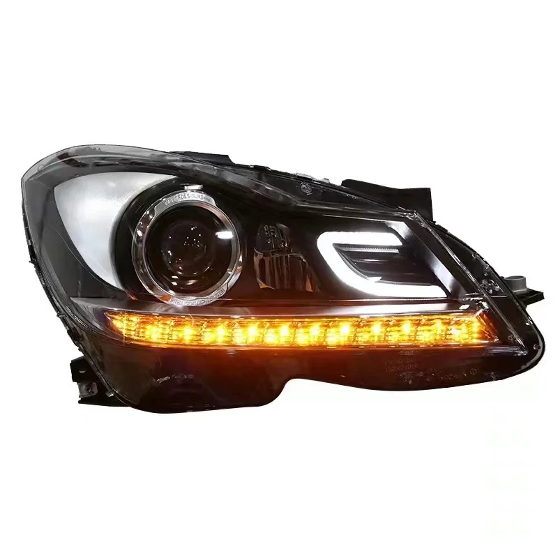 Archaic Led headlights headlight For mercedes benz w204 headlight xenon C180 C250 2012 2013 2014 C63 2048203539, 2048203539