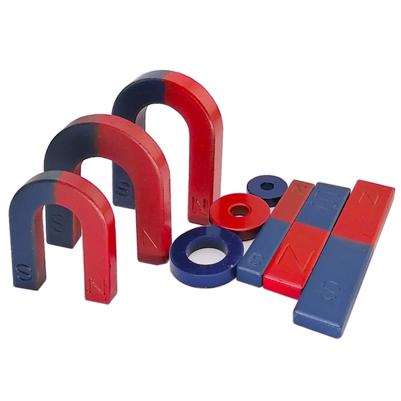 Custom Ferrite Strip-type General Magnet Wand For Teaching School Education Magnetic Rod Educational Toy