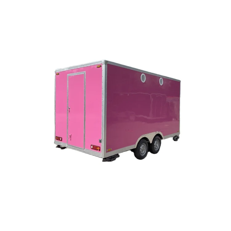 Mobile steamed food cart food truck galvanized truck trailer fo with full kitchen Food & Beverage Shops Retail