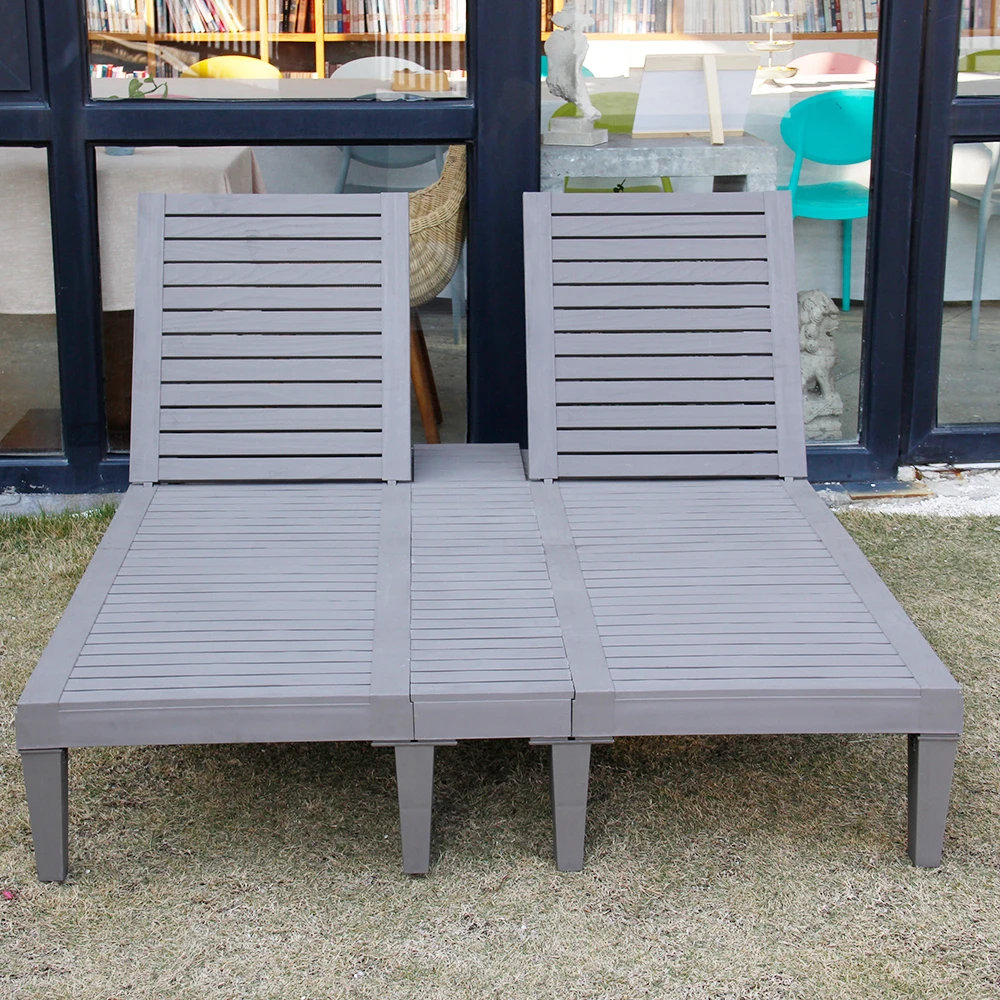 Buy in bulk outdoor beach chairs uv prodected all weather chaise lounge