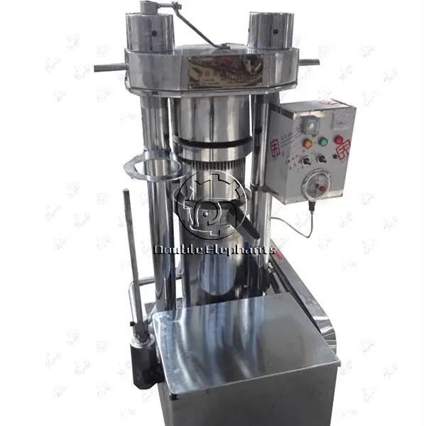 50-100kg/h Hydraulic Cold Oil Press,Almond Sesame oil extraction machine