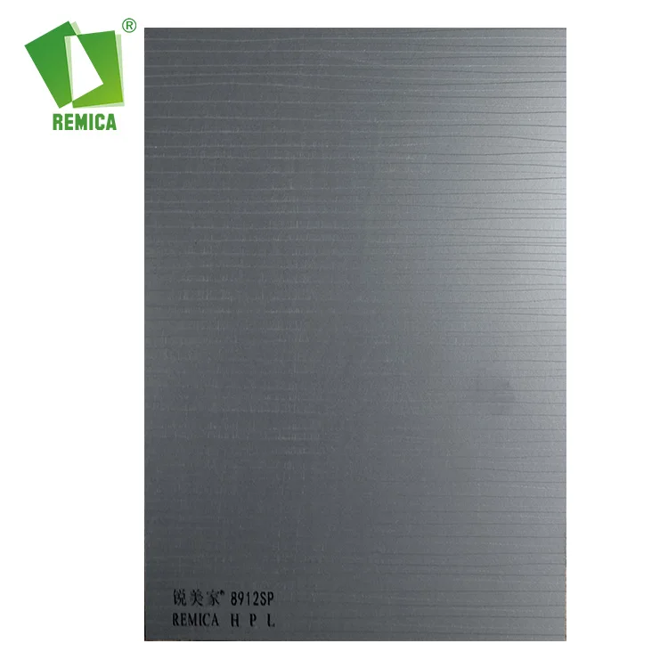 0.7mm HPL Bord Fireproof HPL Hori Sculpt Grain HPL Sheet For Furniture
