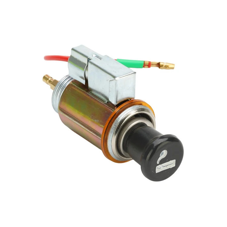 Universal Plug And Metal Shell Electronic Car Cigarette Lighter Separator Built In LED Lamp With Adapter Power Cable For Boat