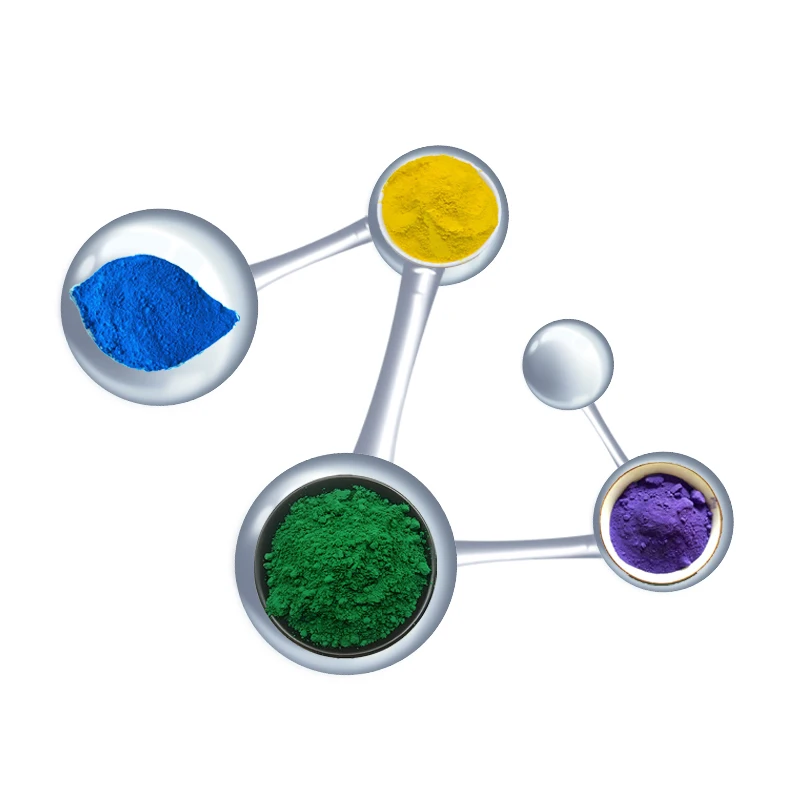 Construction Grade Iron Oxide Pigment Black Red Blue Yellow Powder Colors for Coating and Paint Appearance Powder