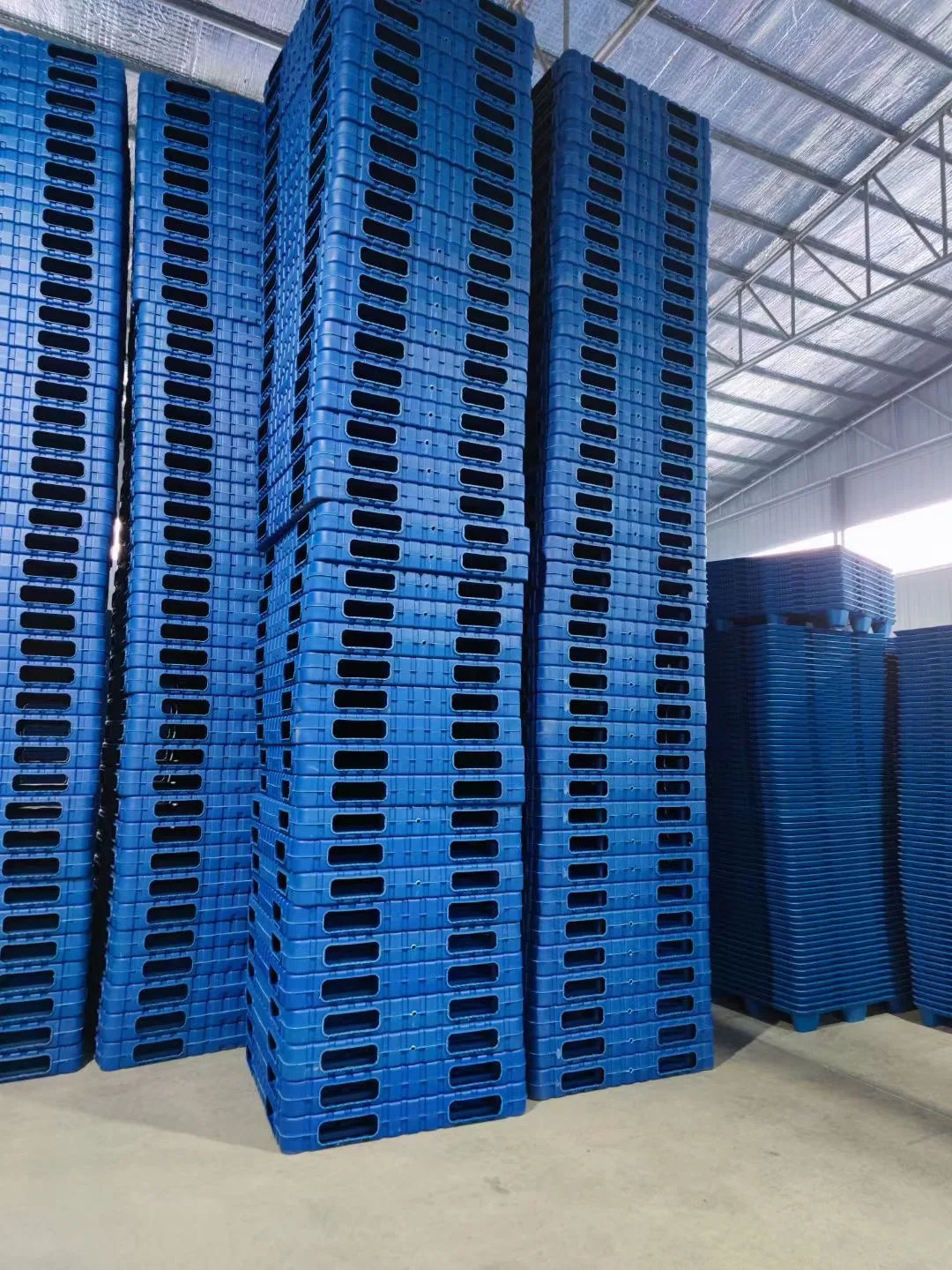 New Listing High Quality Customized Flat Surface HDPE Manual Hand Semi Ac Warehouse Electric Pallet Stacke