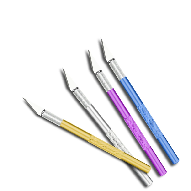 Metal Precision Paper Cutting Cutter Art Knife Tool For Craft Set Model Making Carving Scoring Pen Type Knife