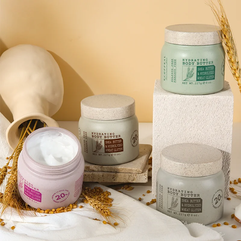 Wheat Straw Body Scrub Eco friendly Package Responsible for Environment No Harmful Ingredients Body Scrub