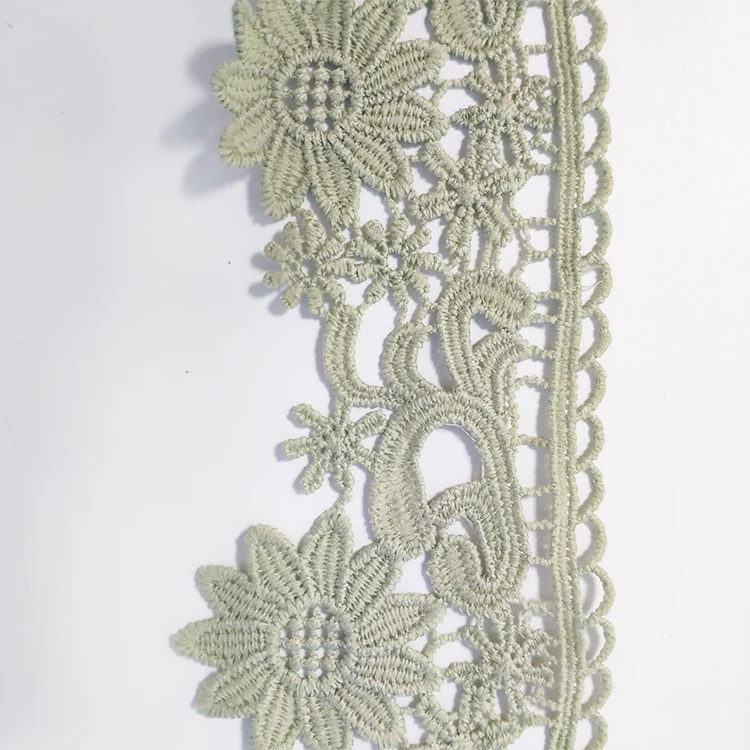 Hot Sale wholesale water soluble lace 8cm clothing accessories skirt elastic lace