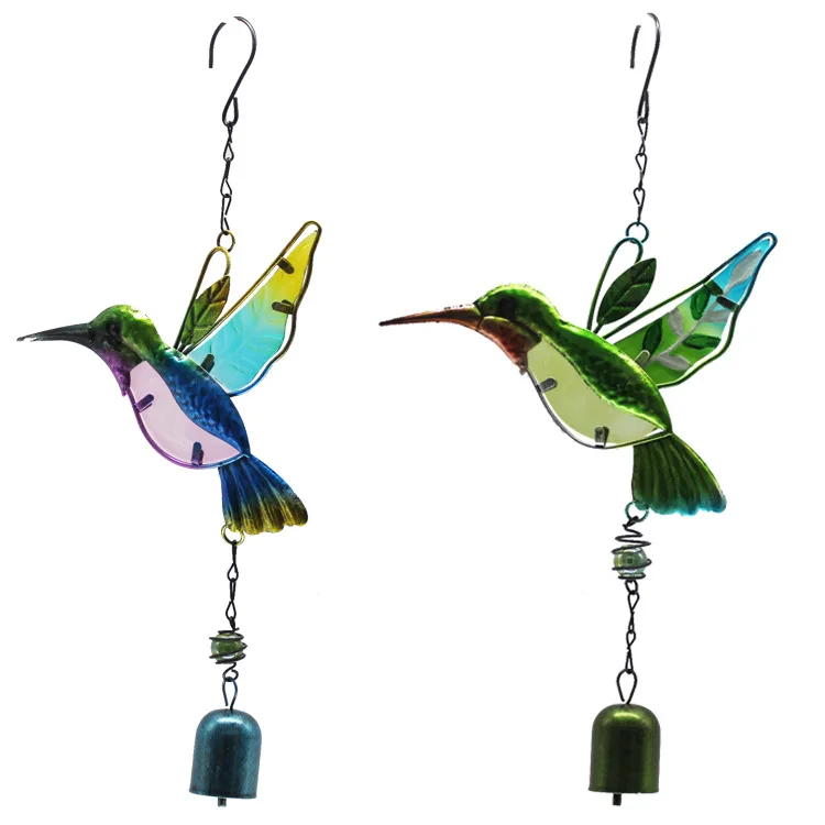 Стеклянные ветряные колокольчики, подвесные колокольчики для дома и сада, уличные ветряные колокольчики, подвесные садовые ветряные колокольчики