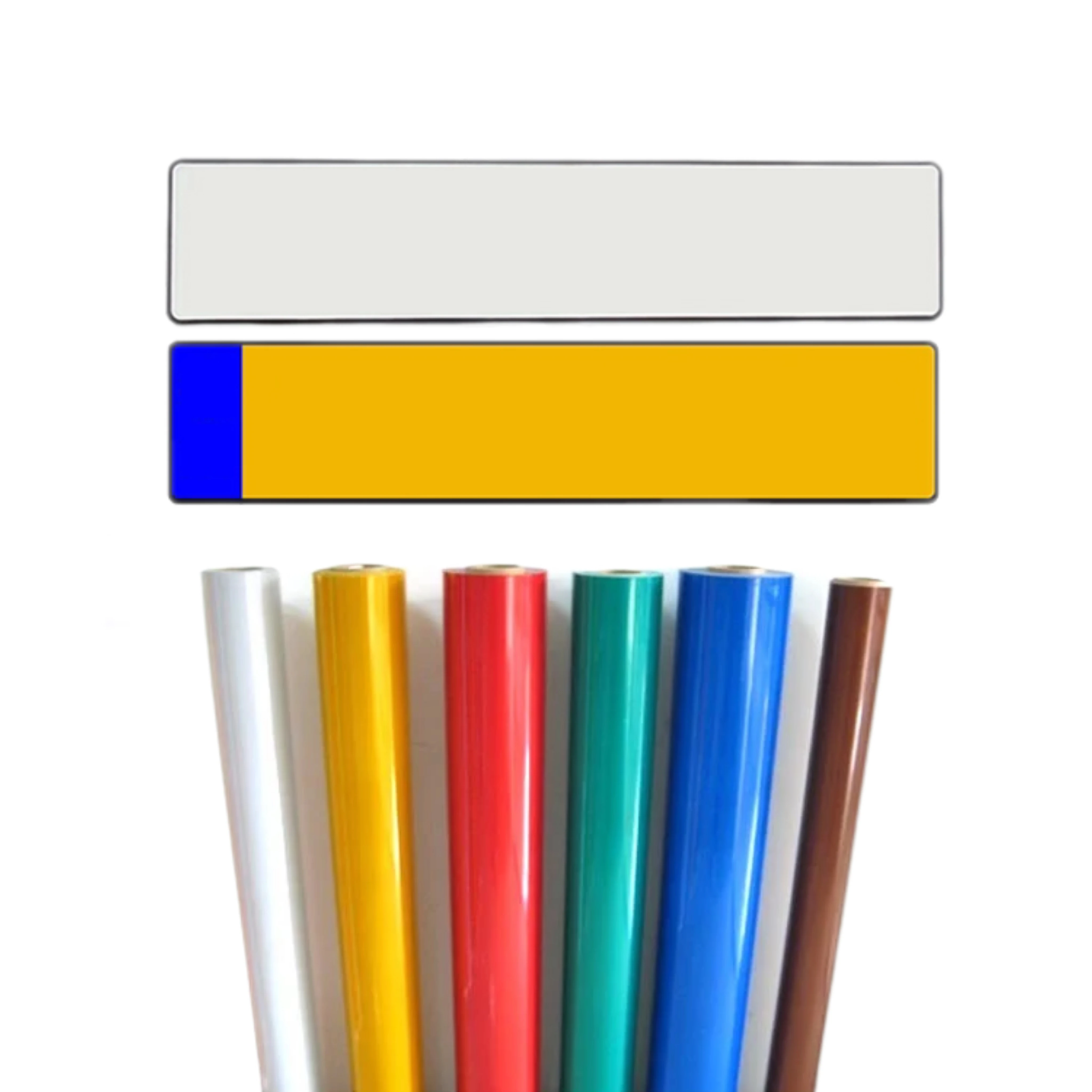 Светоотражающая пленка для номерного знака автомобиля на заказ