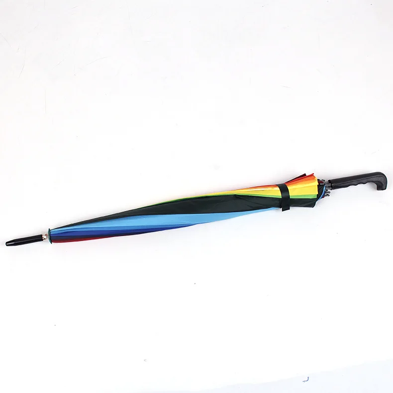 Large Golf Umbrella Windproof - Auto Open Close Double Layer Rainbow  Folding Travel Umbrella