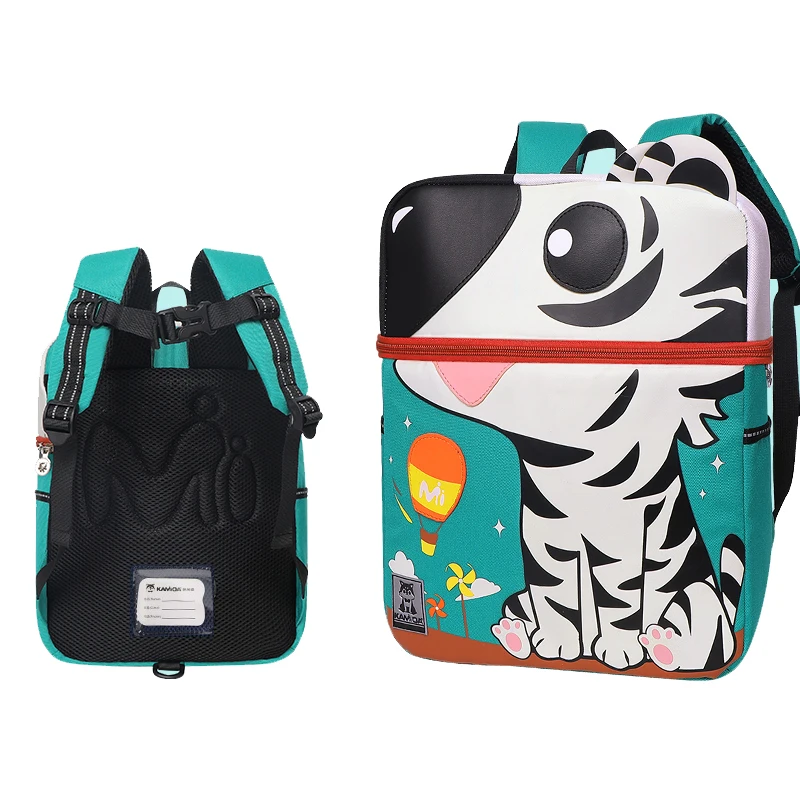 
Wholesale High Quality Animal Kids Designers Bagpack Tiger Square Mochila Escolares Dinosaur School bags Toddler backpack 