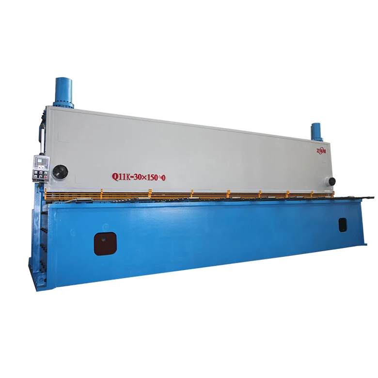China manufacture hydraulic cutting machine / plate cnc hydraulic guillotine cutting / shearing machine guilhotina price