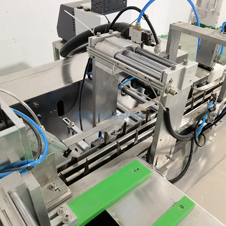 Dession high quality easy using cosmetic eye cream eyebrow pencil cartoning machine