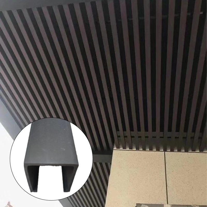 Simple Design Indoor Wpc Celling Moisture Proof Wpc Ceiling Panel For Indoor