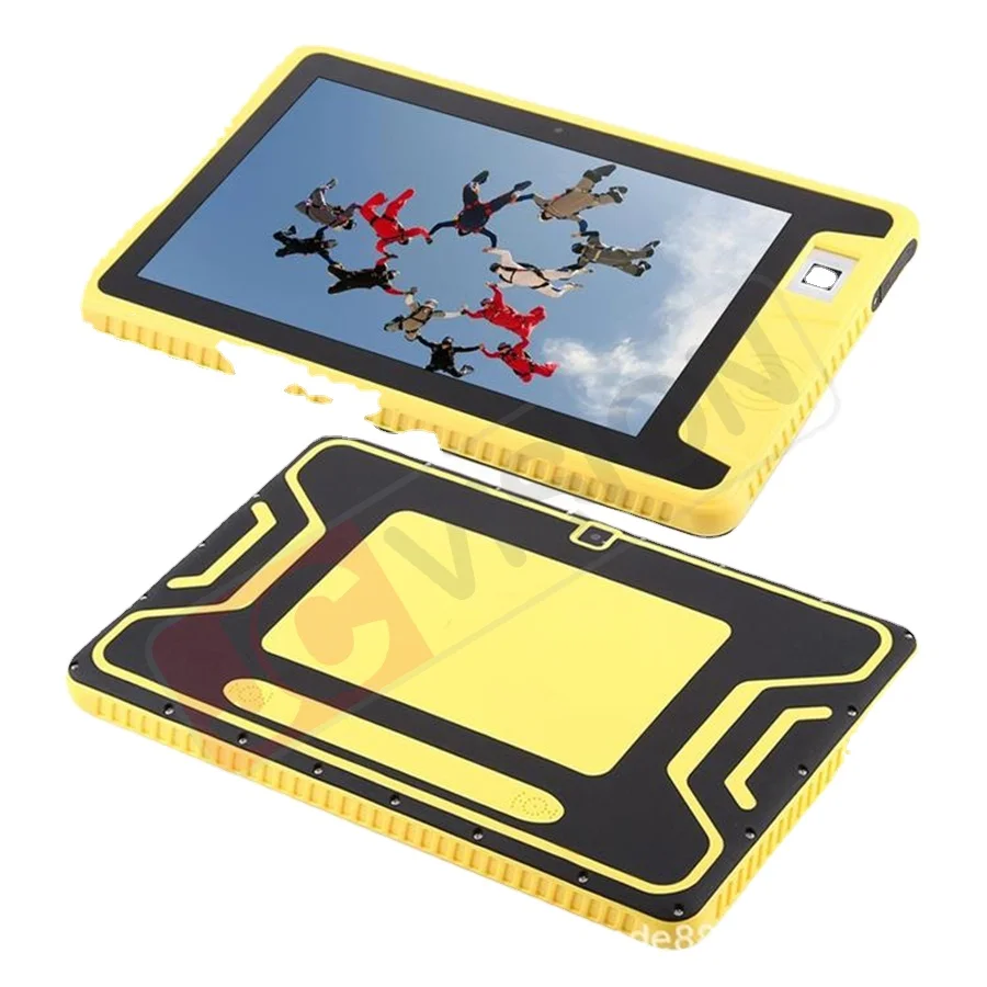 JCVISION Greatasia 10.1 inch rugged anti-dust android tablet pc mtk6737 ram 2gb rom 16gb quad core 4g lte fingerprint NFC ips 12