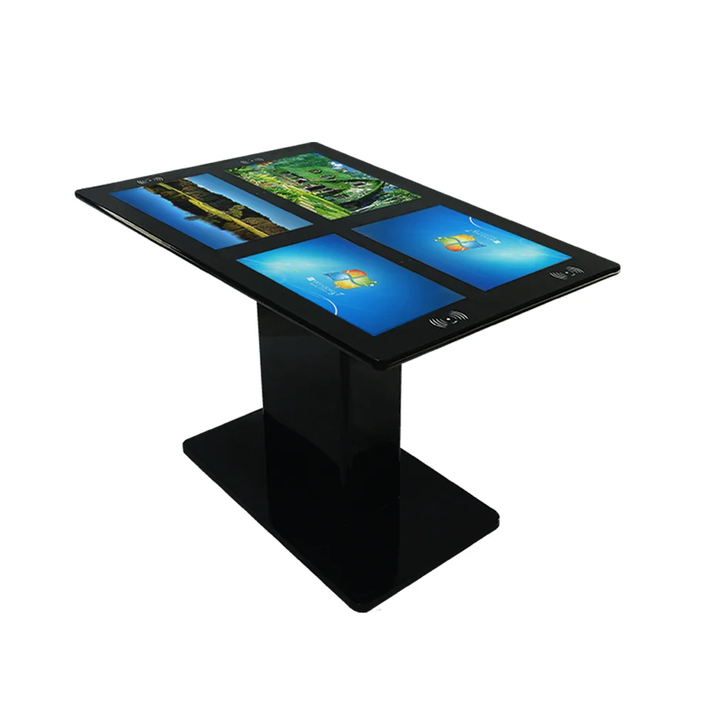 Customized Waterproof Game Table Interactive 4k Multi Touch Screen Bar Tea Restaurant Coffee Drafting Table with Cheap Price 178