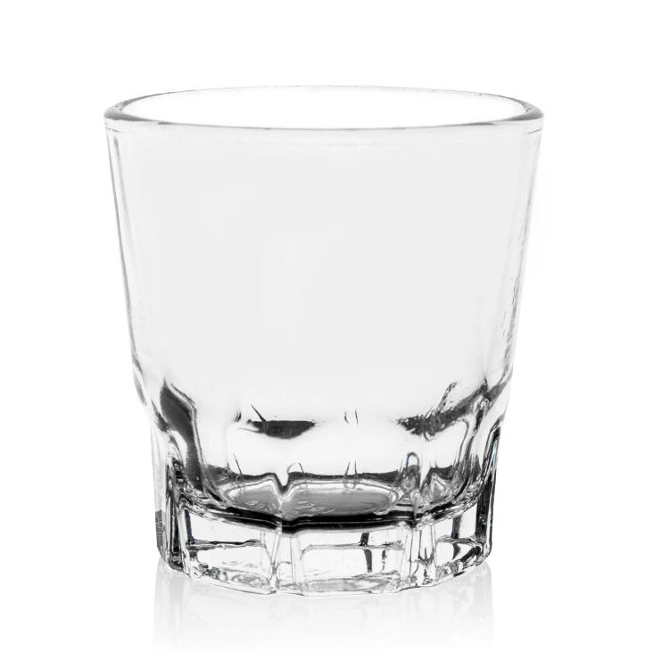 ABO 2 oz custom logo korean mini glass cup soju shot glass for vodka beer liquors drinking