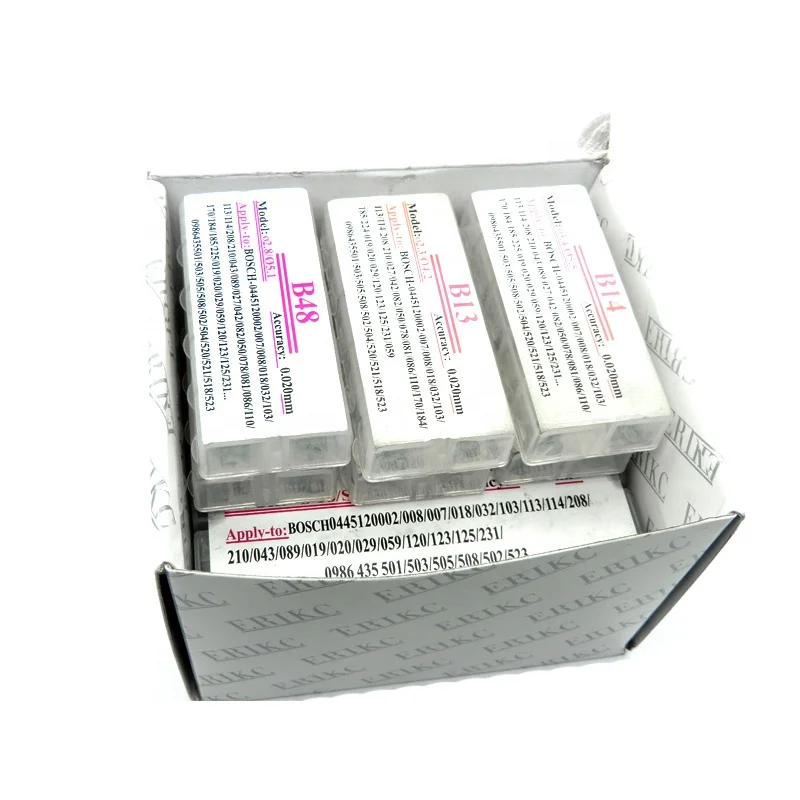 ERIKC 600PCS diesel injector shim kits B11 B12 B14 B25 B48 fuel auto injection shim washers fitting part for bosh