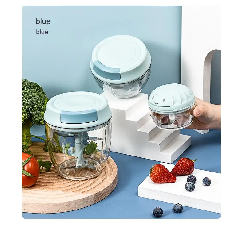USB Rechargeable Home Blender And Mixer 6 blades Juice Plastic Electric Juicer Cup Portable Blenders