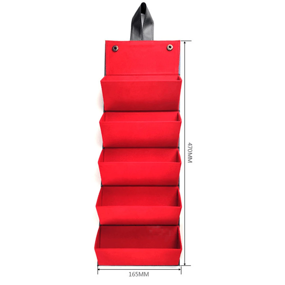 Popular high-end leather Texture carry Multilayer glasses case