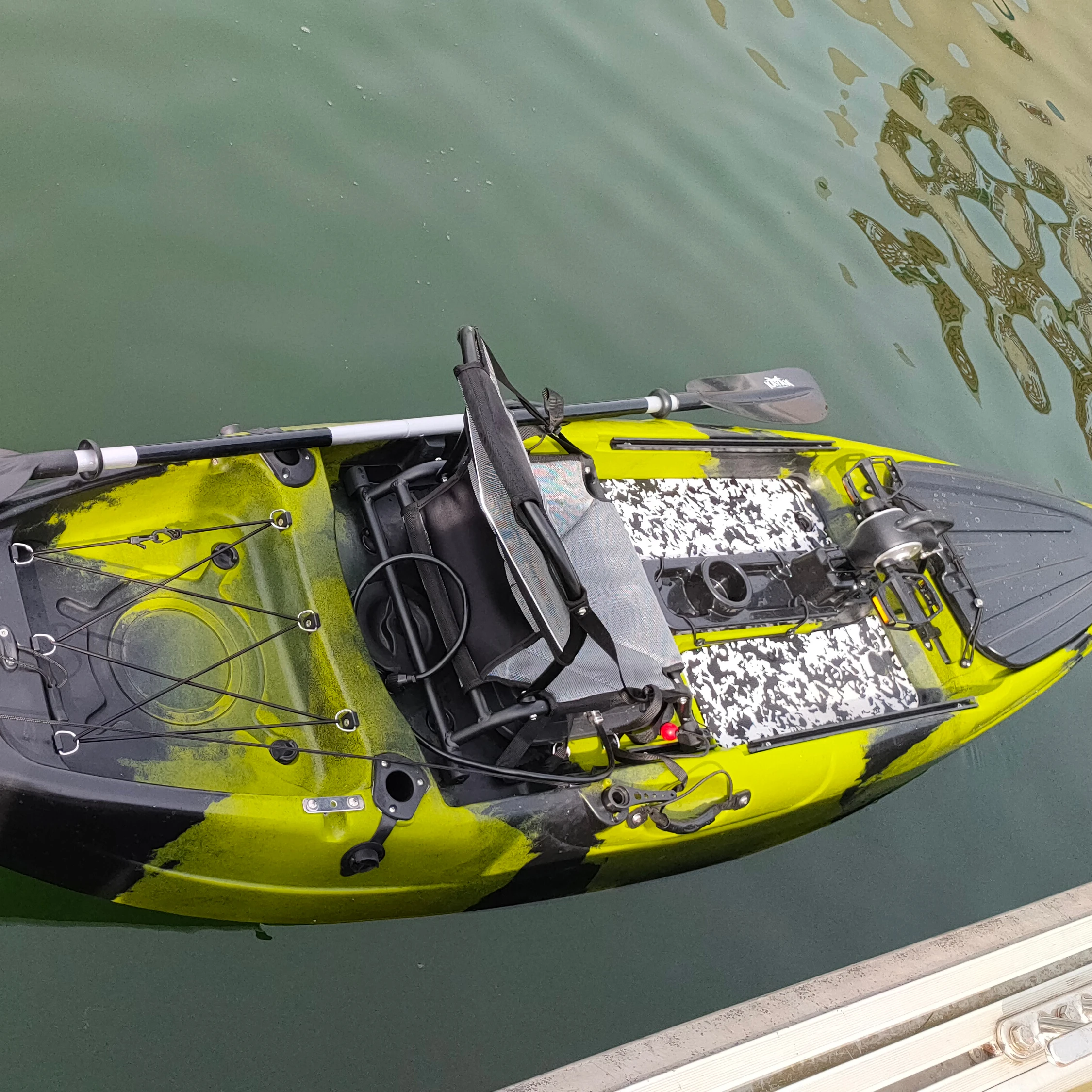 LULUSKY Propel Zhejiang Fishing Kayak Ocean Fishing Tandem 8ft pedal kayak