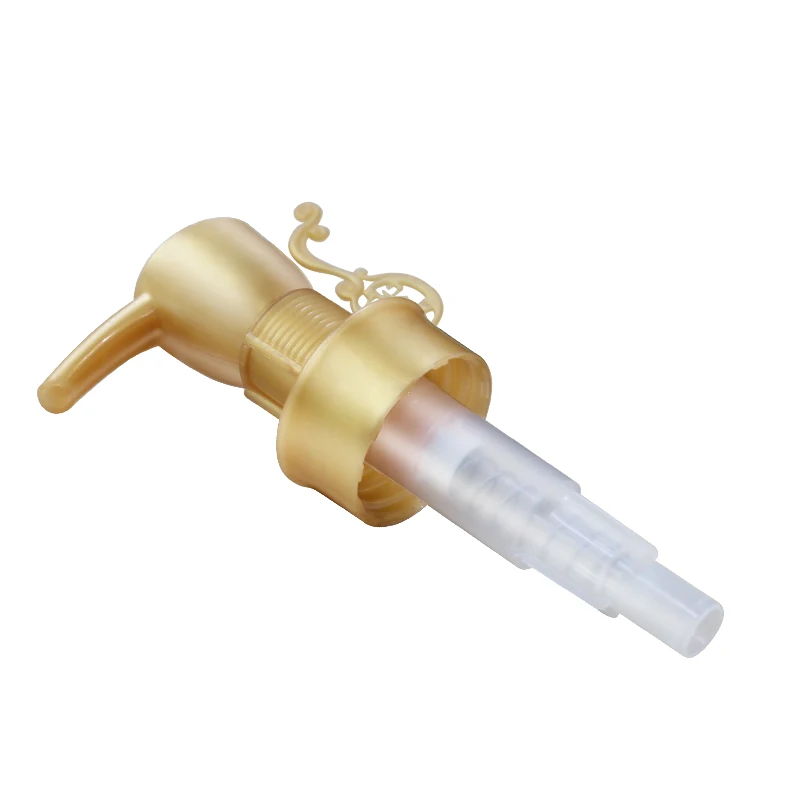 New fashion security lock for lotion pump 33/410 pp screw pump lotion cosmetics packaging lotion pump
