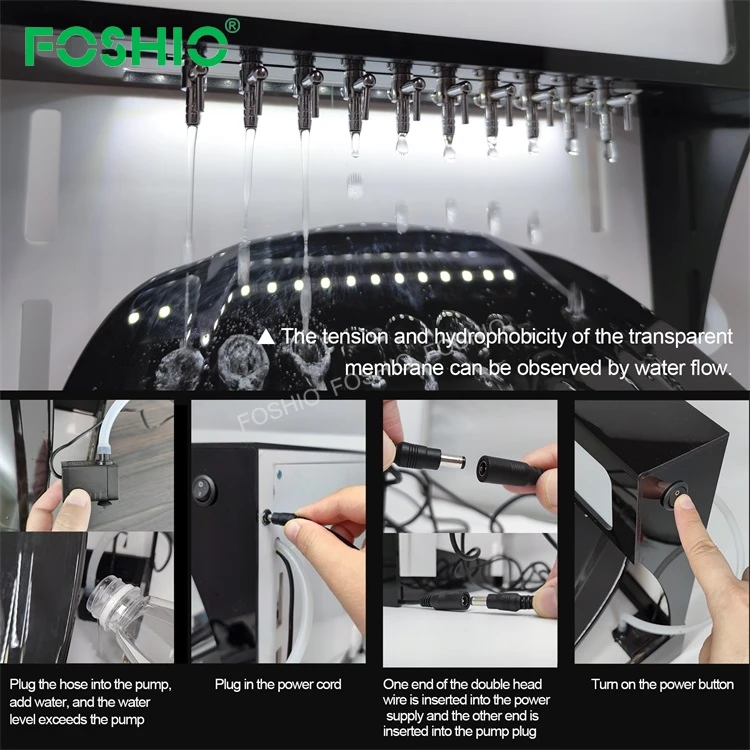 Foshio Auto Ppf Transparent Vinyl Film Display Car Film Hydrophobic Tester