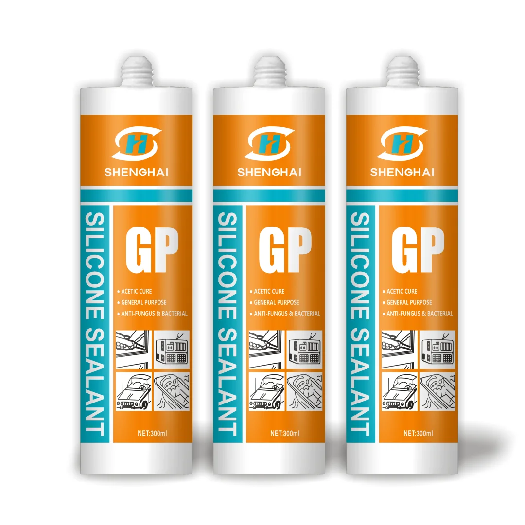 fast curing water resistant raw material General purpose silicone sealant drums