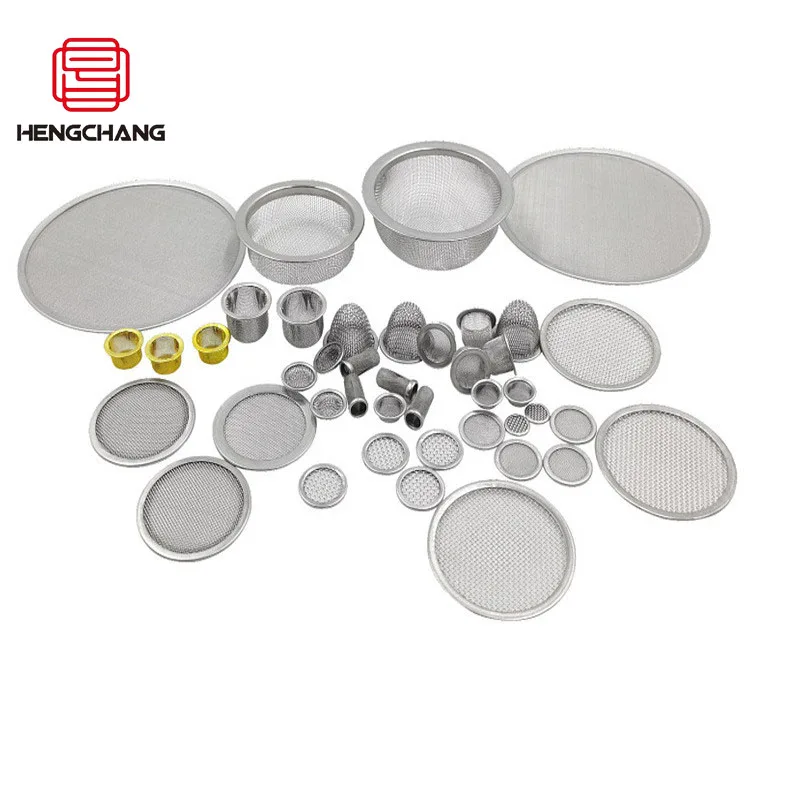 high standard air filter marginate water proof Round stainless steel filter discs