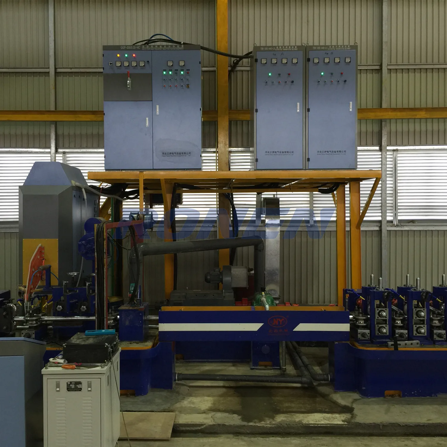 Circulation Soft Water Cooling System Solid State H.F. Tube Welder Production Line