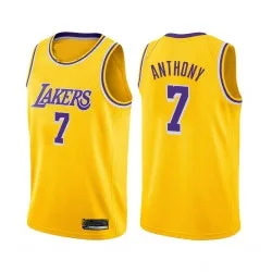 
2021 New Style Best Quality China Wholesale Cheap Los Angeles Embroidery Basketball Jerseys Laker Custom 7 Carmelo Anthony 