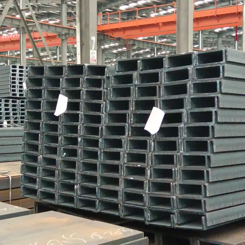 Factory Sales Galvanized Steel Structure Profile Steel Channel Hot Rolled U Shape Channel Steel