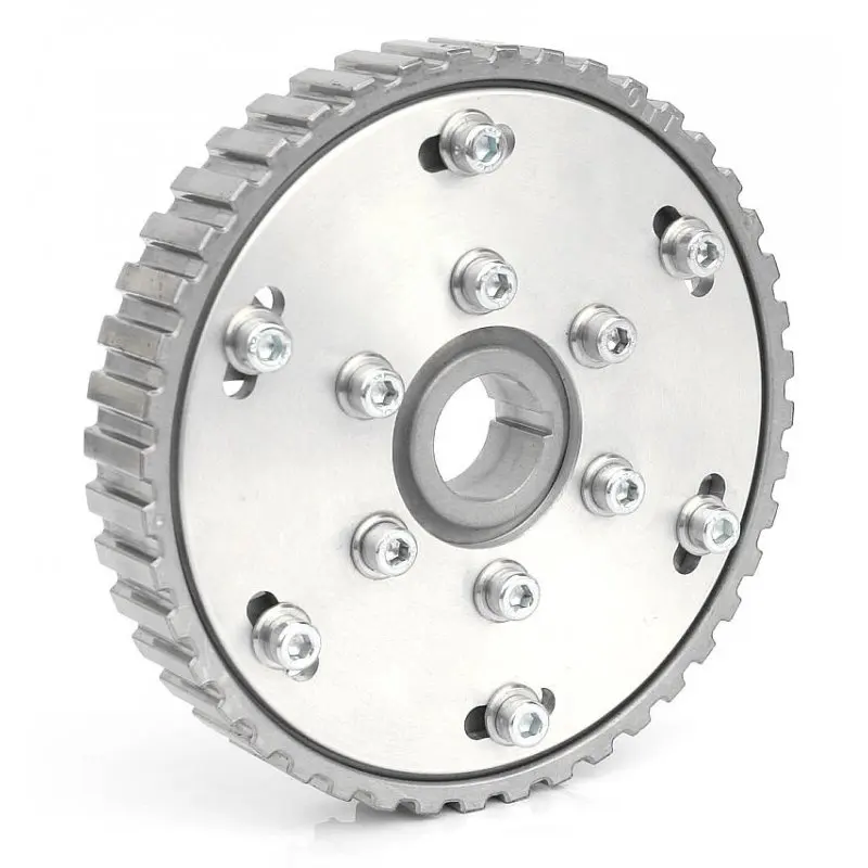 Stainless Steel316 17-4Steel 18-8Steel AISI4140 Steel Clear Anodize Adjustable Vernier Engine Pulley