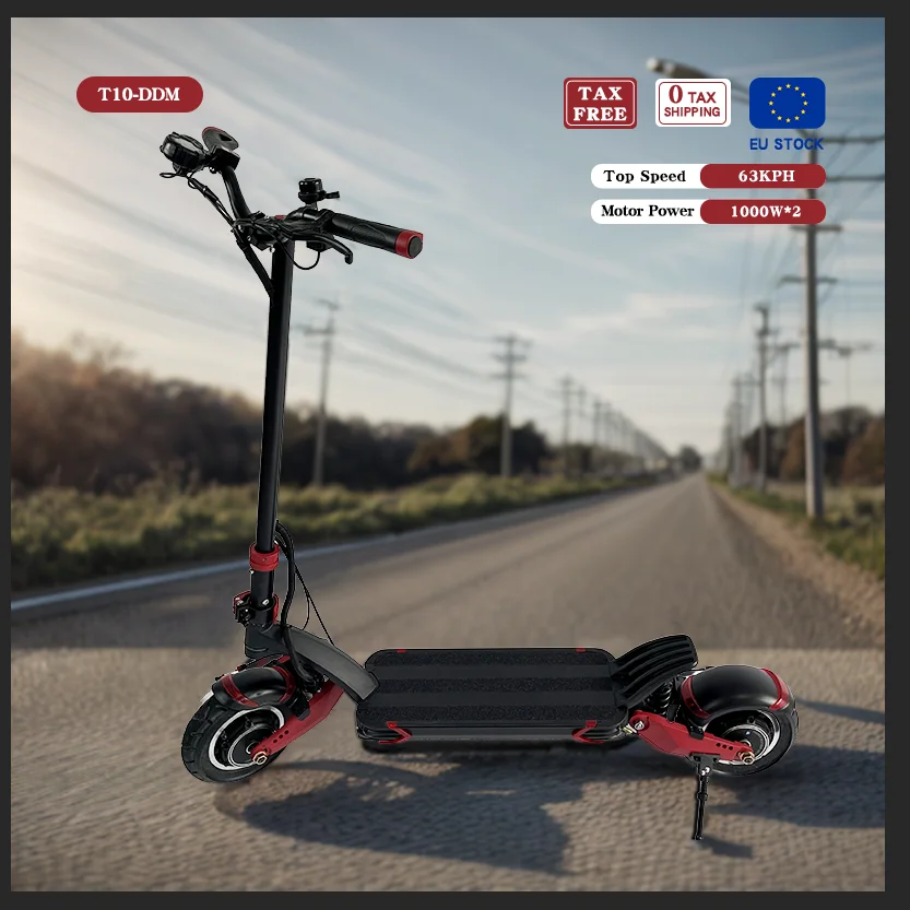 Zero 10x  Long Range 70km Hydraulic Brake 2000w Double Motor Folding Adult Fast Scooter Electric