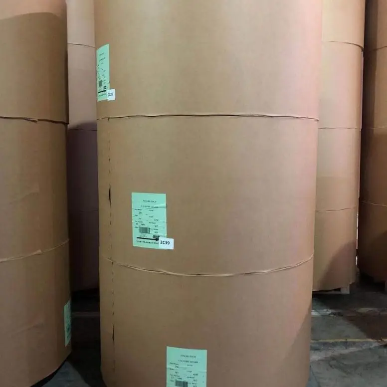 
Manufacturers Custom Bag Box Boardraw Material Kraft Paper Price Per Ton 