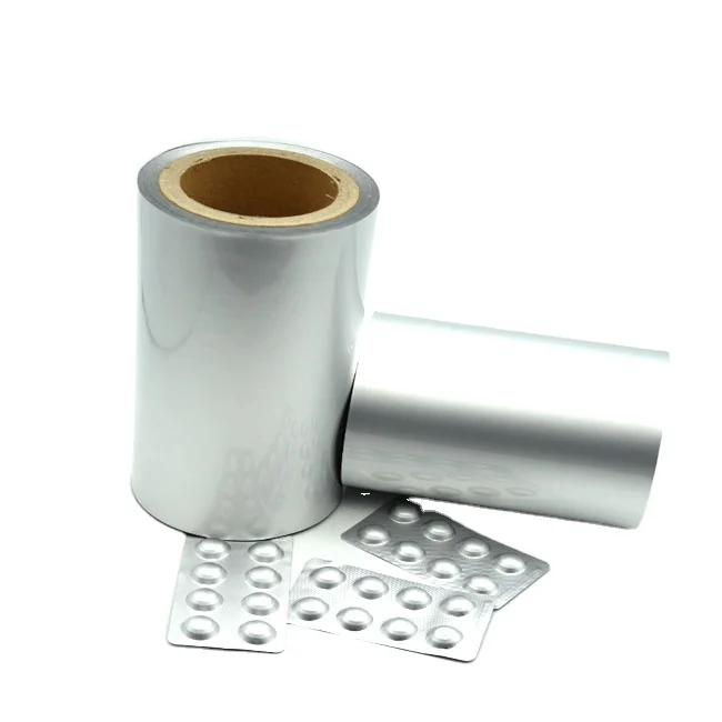 Cold forming alu alu foil seal medical film PTP tablets blister aluminum foil wholesale price printed aluminium foil