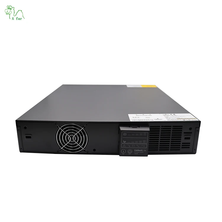 Emerson 1KVA 900W стойка mount Liebert ITA series Внешняя батарея UHA1R-0010L 220vac источник питания постоянного