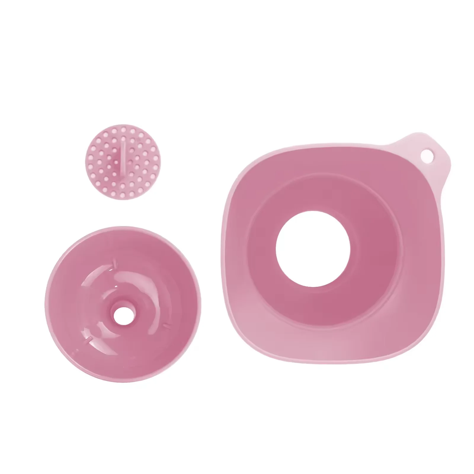 2024 New Product Multi-Functional Kitchen Foldable Silicone Oil Funnel with Special Design Own Mold Colander & Strainer