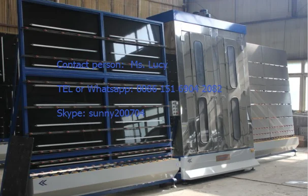 Glass Washing Machine     2.5M X 3.5M float glass washing machine  tempered glass washing machine