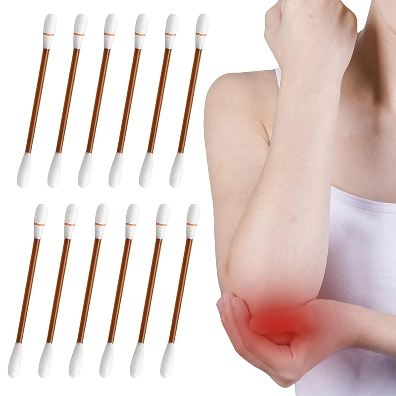 Disposable Sterile Povidone Iodine Swab Stick Iodophor Filled Cotton Liquid Swabs