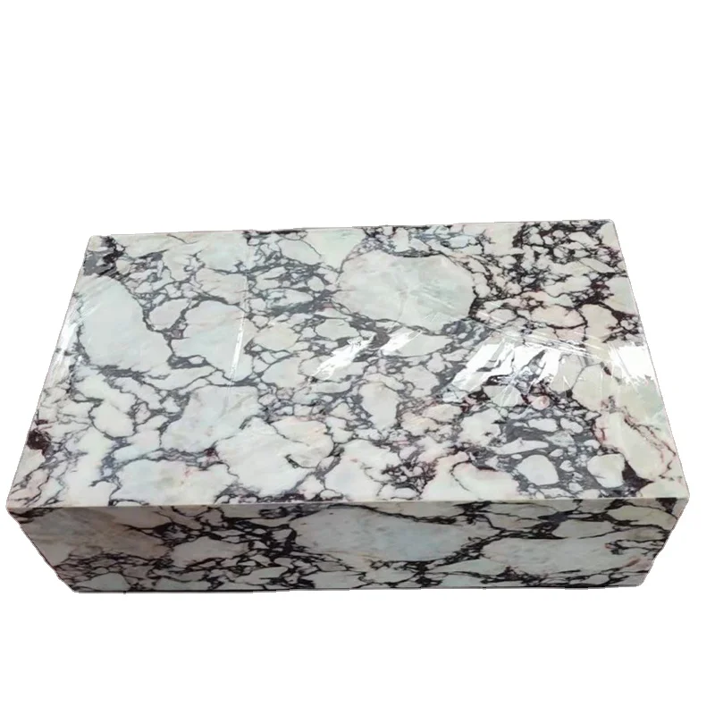 Customized Italy Calacatta Purple Breccia Capraia Marble Slabs For Bathroom
